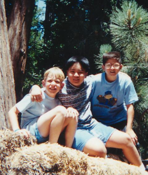 John, Michael Cuenca, Nick Soto at  Arrowhead Summer Camp 1990