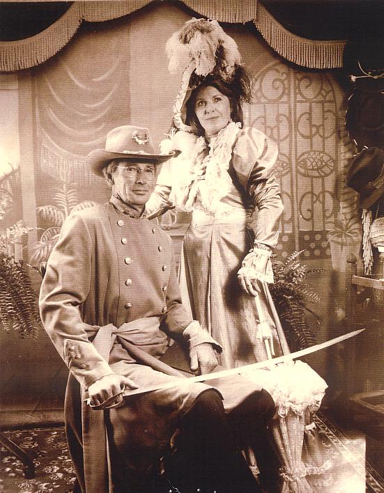 Civil War Vetran Mac with Miss Dottie