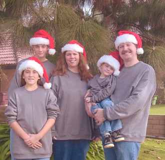 The Davis Family - December 2000