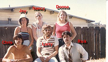 Uncle Dickie's back yard in Atascadero, CA (Summer 1980)