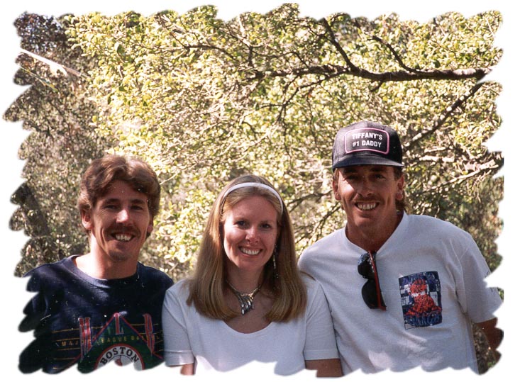 Michael, Nancy and David at Mom's home (2001)