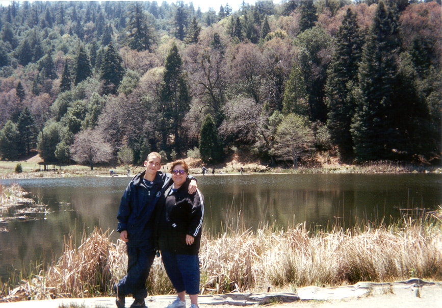 John and Donna (April 2000) at Palamar Mountain